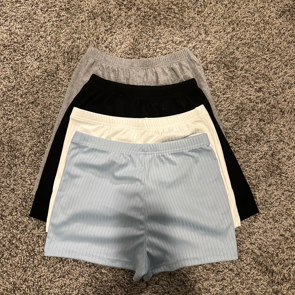 Ribbed short set (4pc)